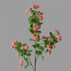 Branche de baies de perles artificielles, 80 cm, tissu polyester, décoration intérieure