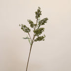 Branche artificielle de Nandina avec baies, décoration florale rustique, 80 cm, 7 grappes de fruits