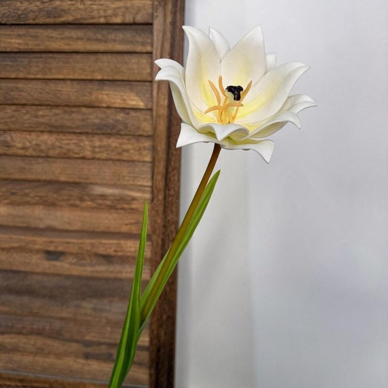 Fleur artificielle de colombine, tige unique de 70 cm, décoration élégante pour mariage et intérieur