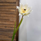 Fleur artificielle de colombine, tige unique de 70 cm, décoration élégante pour mariage et intérieur