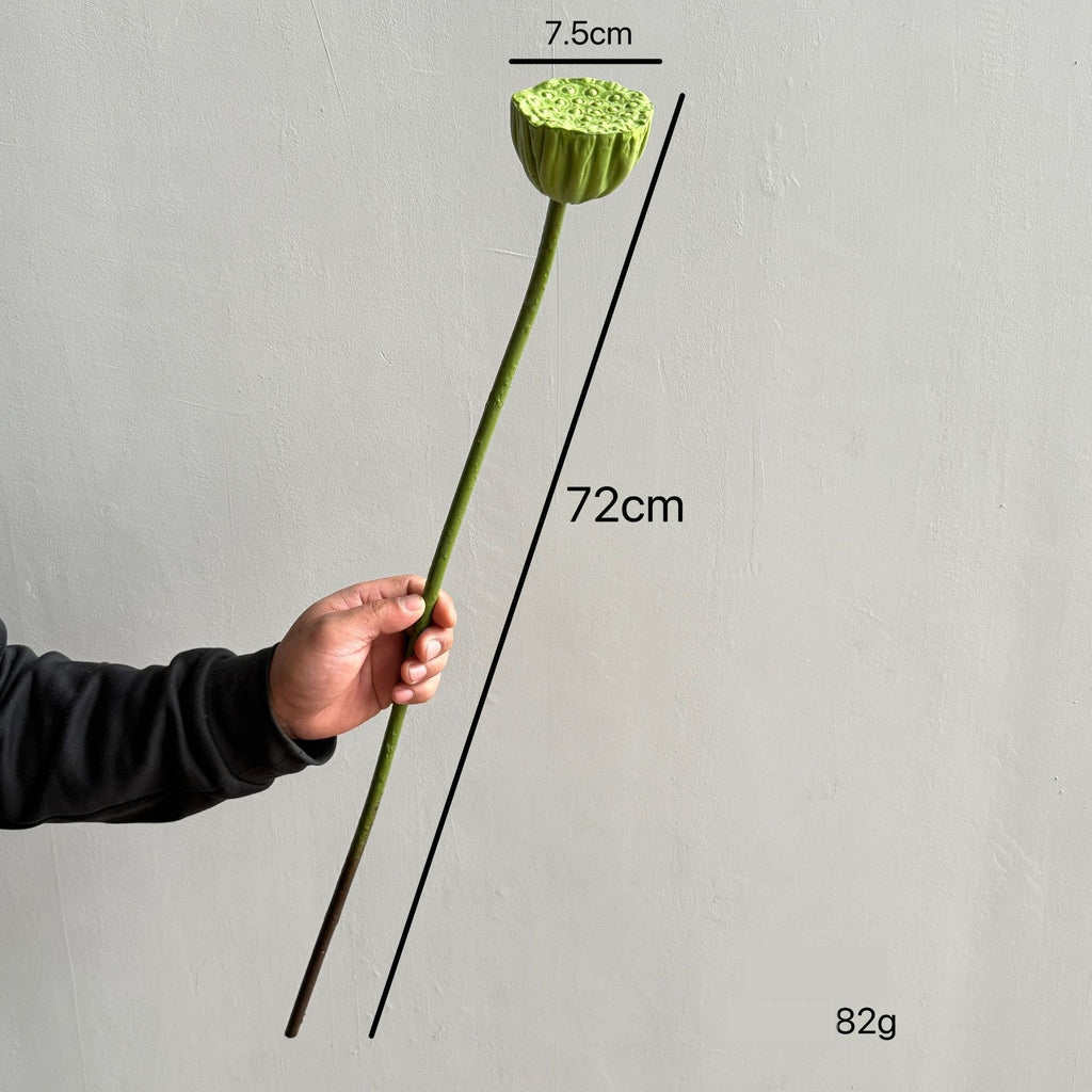 Fleur artificielle Lotus, tige unique, 80 cm, tissu de soie, pour décoration intérieure et extérieure