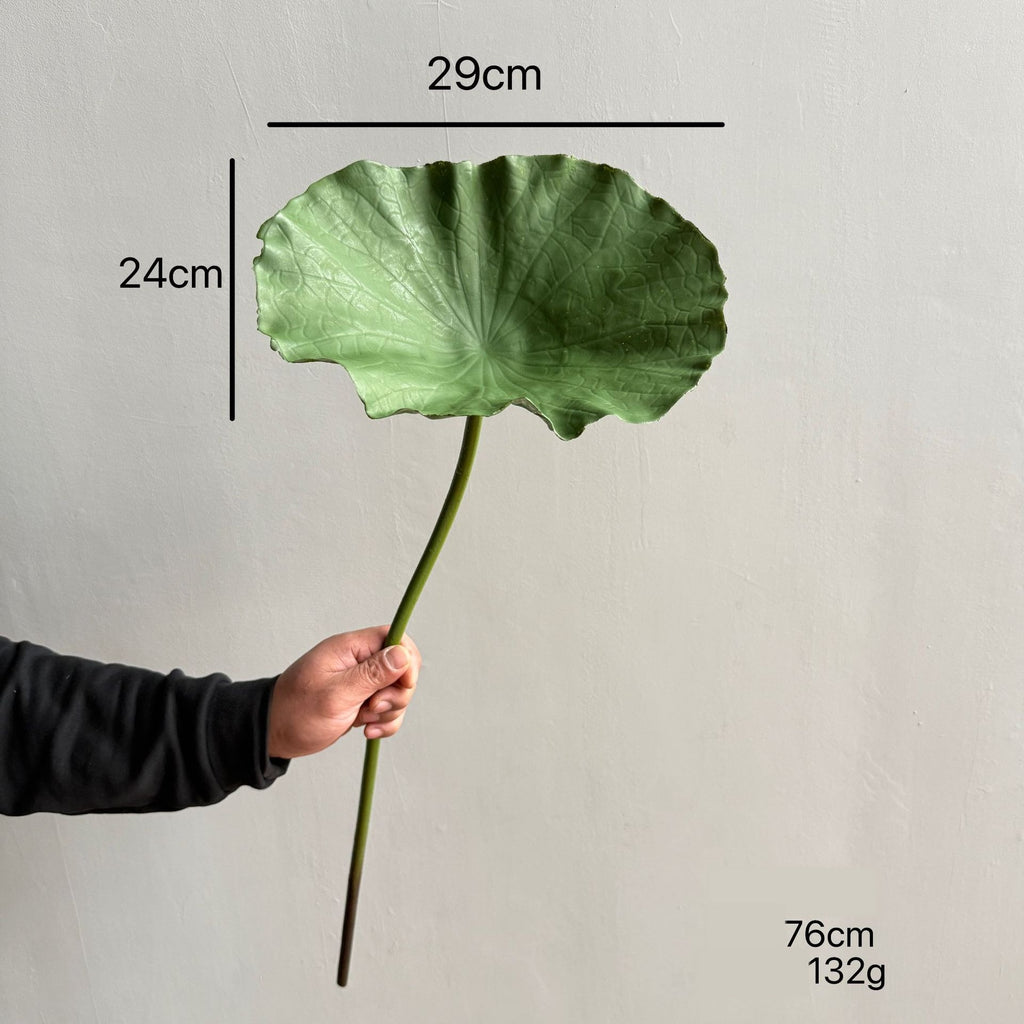 Fleur artificielle Lotus, tige unique, 80 cm, tissu de soie, pour décoration intérieure et extérieure