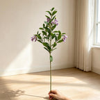 Fleurs artificielles de camélia, prunier, azalée et pêcher, bouquet de 62 cm, décoration intérieure