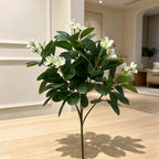 Fleurs artificielles de camélia, prunier, azalée et pêcher, bouquet de 62 cm, décoration intérieure