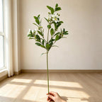 Fleurs artificielles de camélia, prunier, azalée et pêcher, bouquet de 62 cm, décoration intérieure