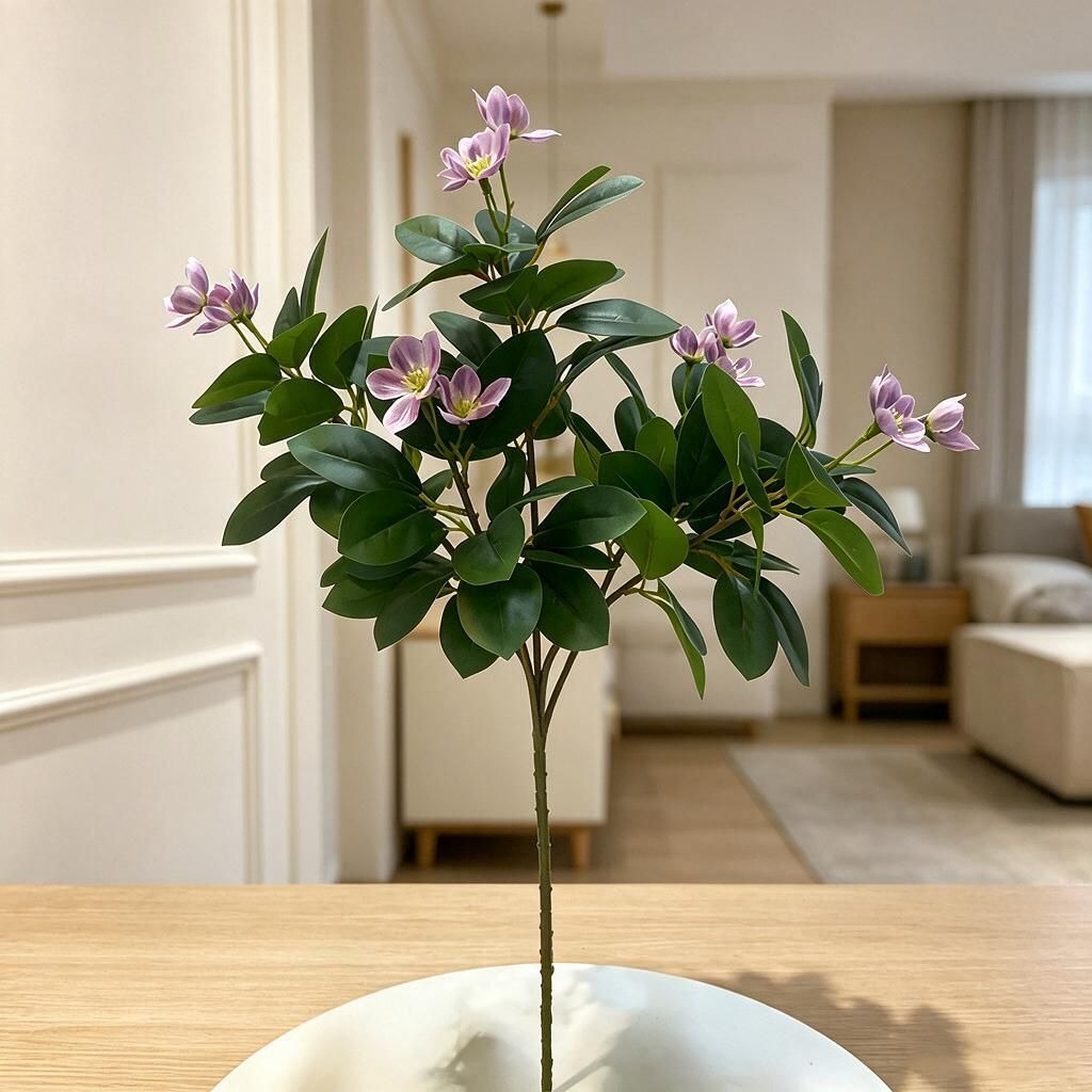 Fleurs artificielles de camélia, prunier, azalée et pêcher, bouquet de 62 cm, décoration intérieure