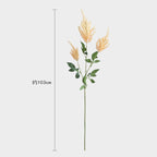Fleur artificielle Astilbe, tige unique avec 3 fleurs, 103 cm, décoration intérieure élégante