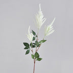 Fleur artificielle Astilbe, tige unique avec 3 fleurs, 103 cm, décoration intérieure élégante