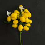 Bouquet de fraises artificielles 19 fruits, 28 cm, décoration intérieurs mariages cadeaux