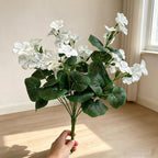 Bouquet de fleurs artificielles de bégonia, 36 fleurs, 100 cm, décoration d'intérieur, mariage, événements