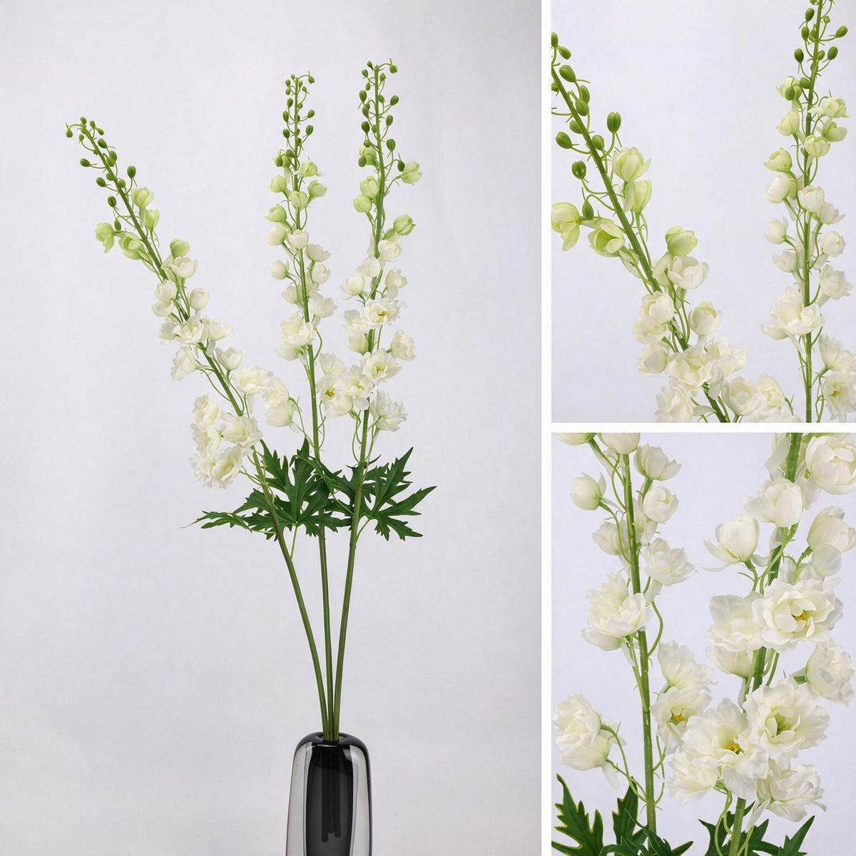 Tige artificielle de delphinium 106 cm, décoration élégante pour mariage, intérieur et extérieur, style champêtre provençal