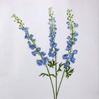 Tige artificielle de delphinium 106 cm, décoration élégante pour mariage, intérieur et extérieur, style champêtre provençal