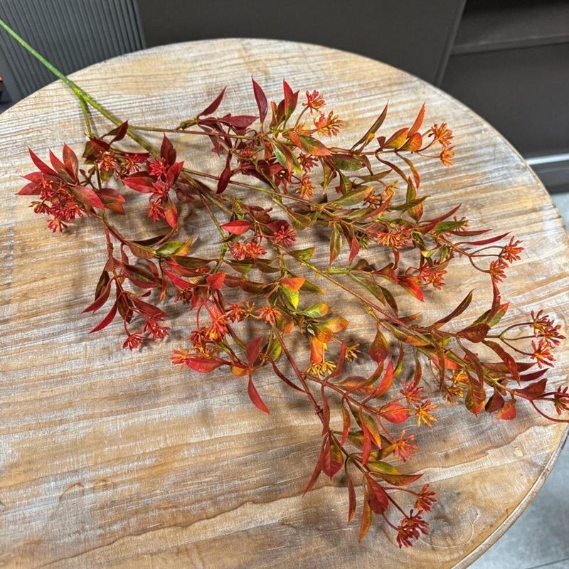 Tige unique de plante artificielle en perles, 90 cm, idéale pour mariages et décoration intérieure