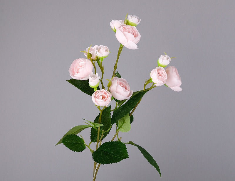 Fausse fleur de camélia, 12 fleurs, 46 cm, tissu soyeux, décoration intérieure, mariage, événements