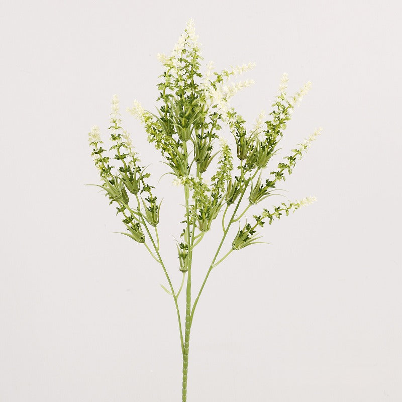 Branche de lavande artificielle 24 fleurs, 66 cm - Décoration intérieure extérieure, mariage, événements