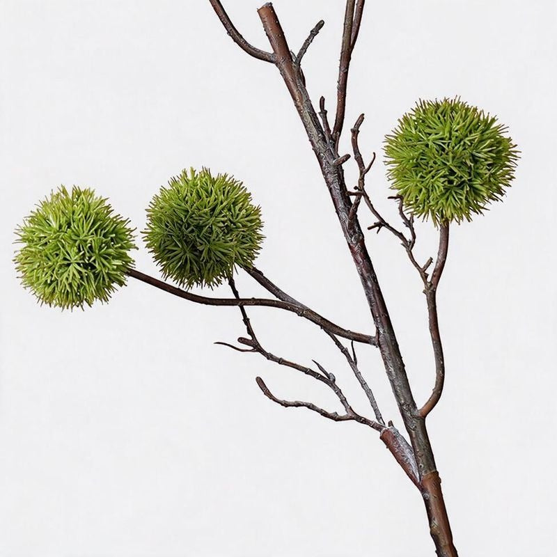 Branche de fruits artificiels, décoration intérieure, 80 cm, style français, matériau souple