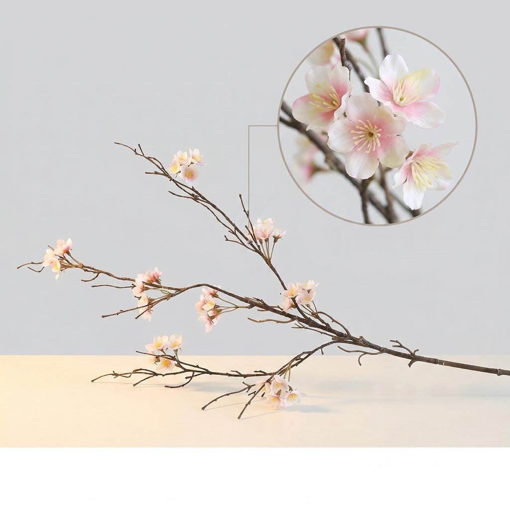 Branche de prunier artificielle, 80 cm, décoration intérieure élégante