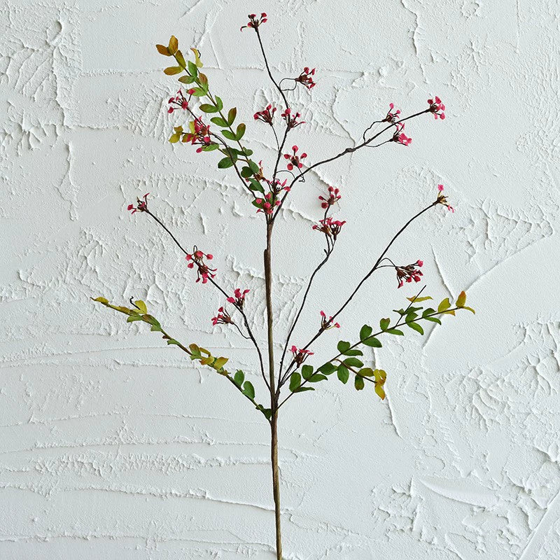 Plante Artificielle Gypsophile, Tige Unique avec 18 Fleurs, 85 cm, Tissu Polyester, Décoration Intérieure