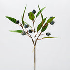 Bouquet de fruits artificiels avec feuilles, 45 cm, décoration de table, style bohème chic