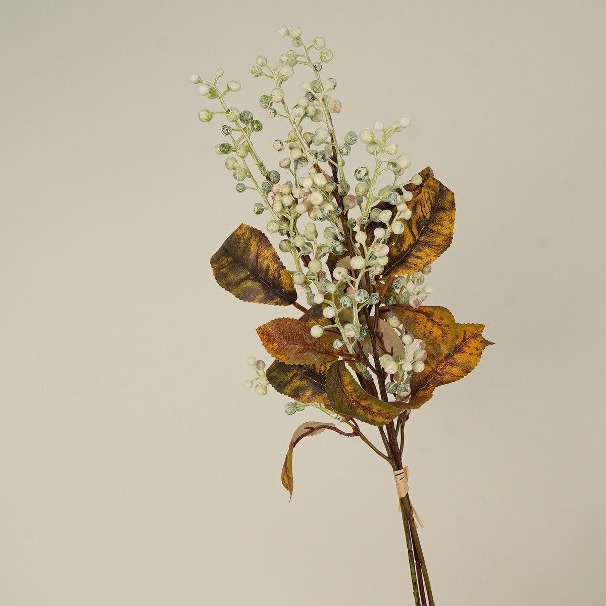 Bouquet de baies sauvages artificielles, 56 cm, style vintage, idéal pour mariages et décoration intérieure