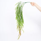 Plante Artificielle de Carex, Liane Suspendue de 90 cm, Décoration Murale Élégante pour Intérieur