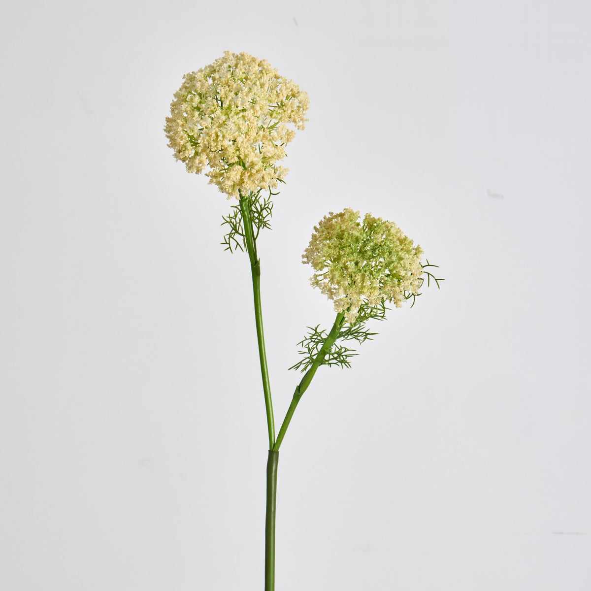 Fleurs artificielles en dentelle, bouquet de 2 fleurs, 73 cm, décoration intérieure, mariage, bureau