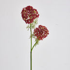 Fleurs artificielles en dentelle, bouquet de 2 fleurs, 73 cm, décoration intérieure, mariage, bureau