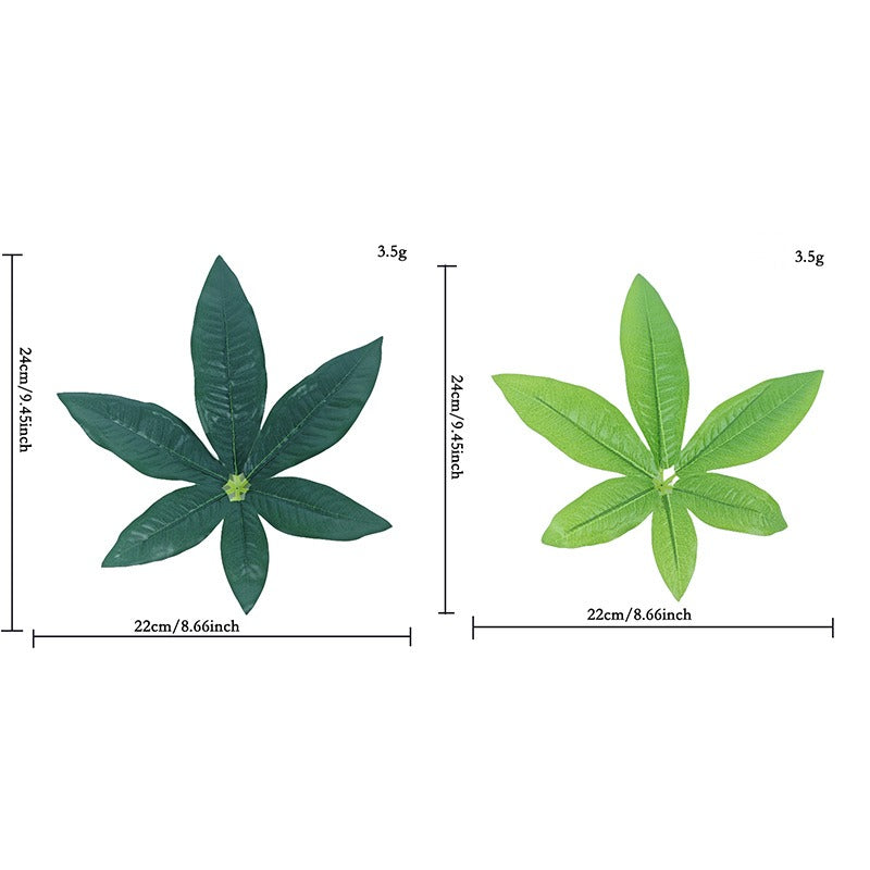 Plante Artificielle Feuille de Chance, 77 cm, Décor Moderne pour Intérieur