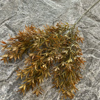 Tige unique de fausse herbe étoilée, 82 cm, plastique, décoration intérieure, mariage, commerce