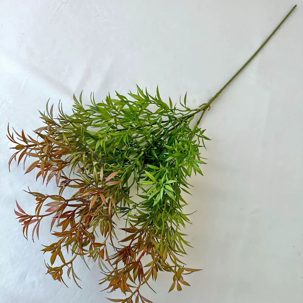 Tige unique de fausse herbe étoilée, 82 cm, plastique, décoration intérieure, mariage, commerce