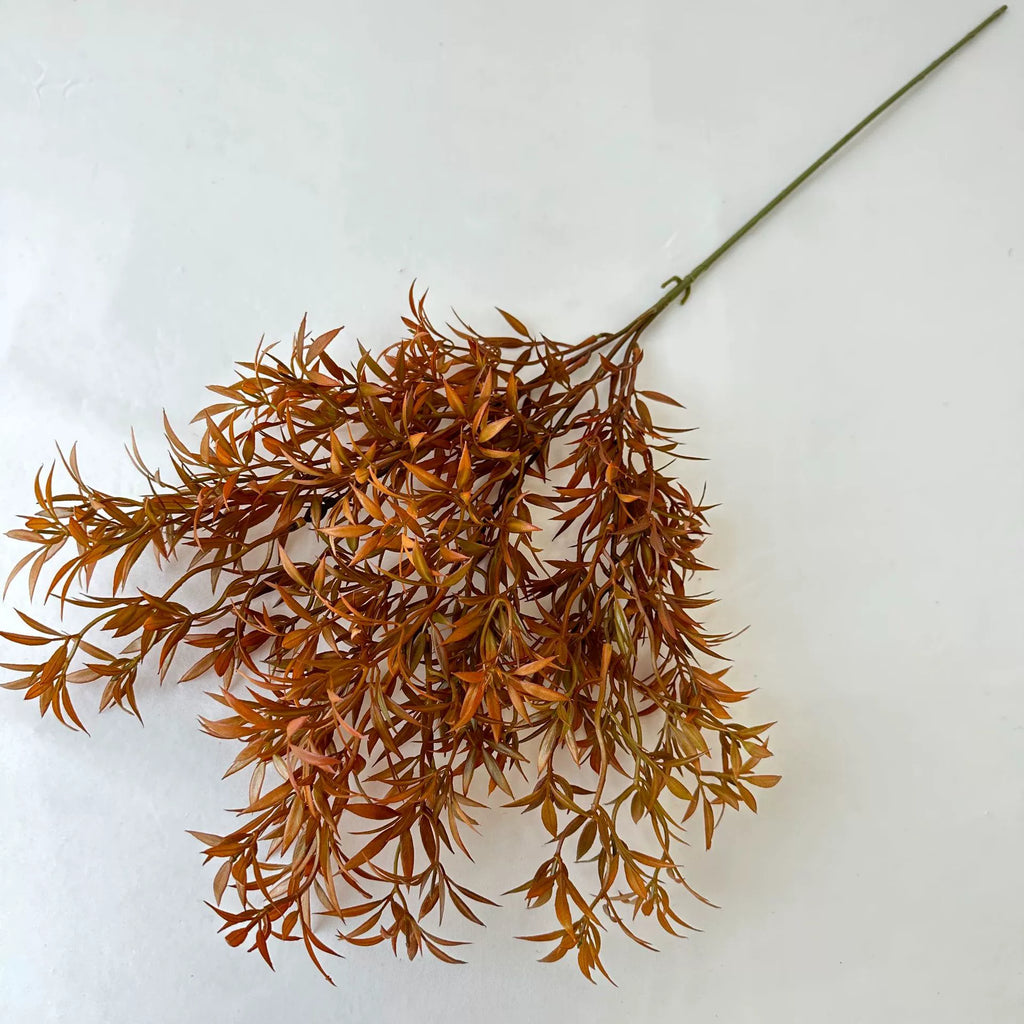 Tige unique de fausse herbe étoilée, 82 cm, plastique, décoration intérieure, mariage, commerce
