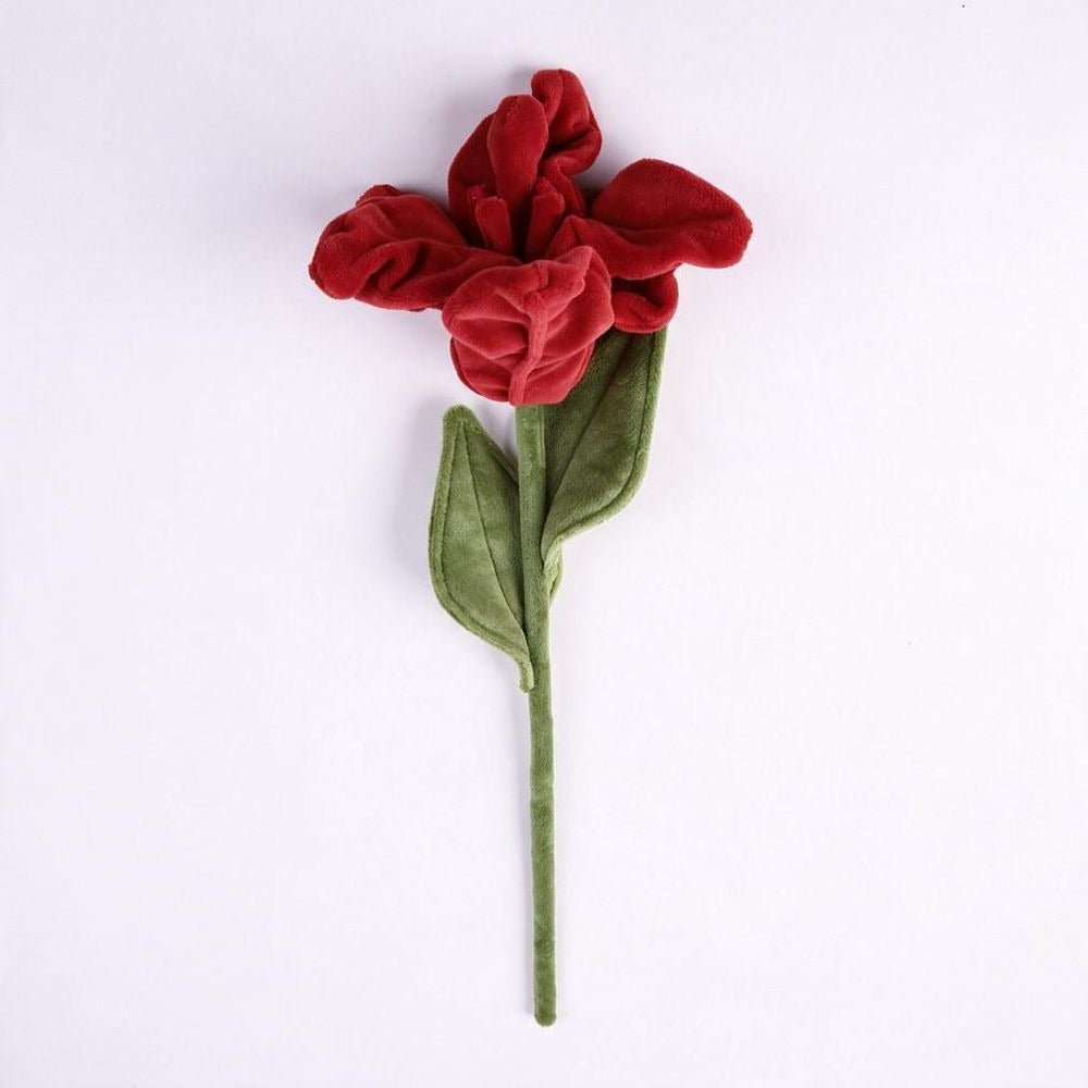 Fleur artificielle en tissu doux, lys géant, tige unique, 44 cm, décoration intérieure, mariage, boutique