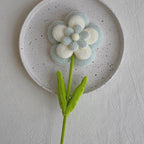Fleurs artificielles en velours, 10 tiges de fleurs sauvages, 38 cm, décoration intérieure, mariage, événements