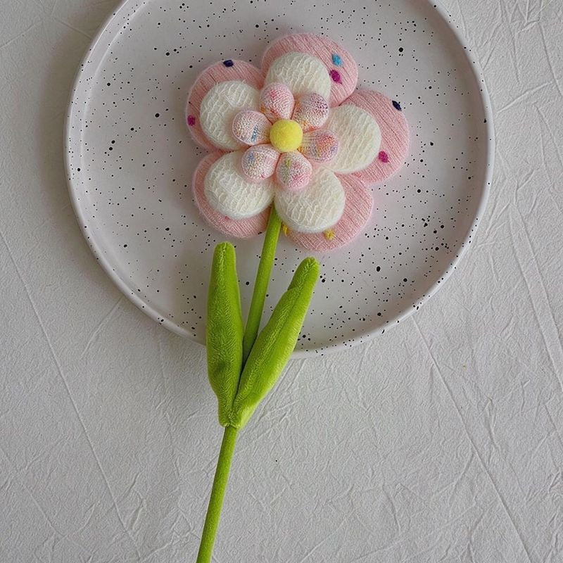 Fleurs artificielles en velours, 10 tiges de fleurs sauvages, 38 cm, décoration intérieure, mariage, événements