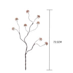 Fleurs Artificielles en Baies, Branche de 73,5 cm, Décoration Élégante pour Mariage, Maison ou Bureau