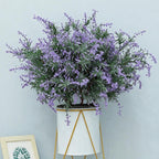 Branche de lavande artificielle, 47 cm, décoration intérieure et extérieure, mariage ou maison