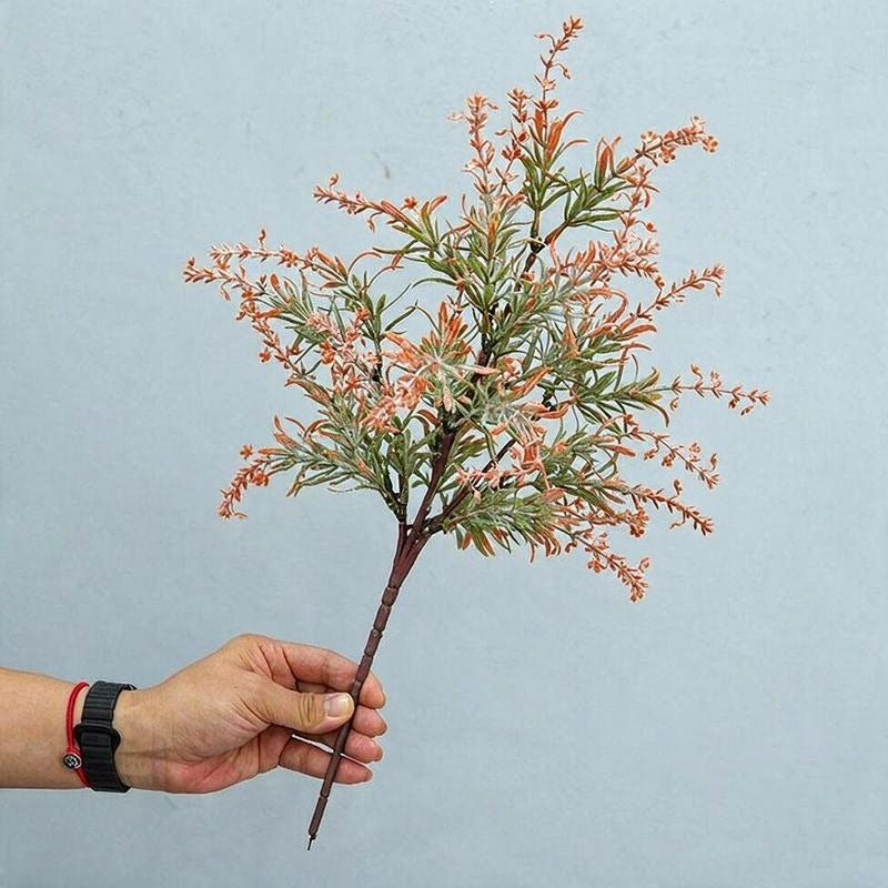 Branche de lavande artificielle, 47 cm, décoration intérieure et extérieure, mariage ou maison