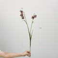 Fausse fleur de fritillaire, bouquet de 5 fleurs, 70 cm, idéal pour mariages et décoration intérieure