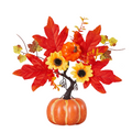 Citrouilles artificielles décoratives pour Halloween et décoration d’automne