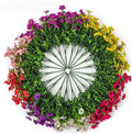 Lot de 20 bouquets de violettes artificielles résistantes aux UV pour jardin et extérieur