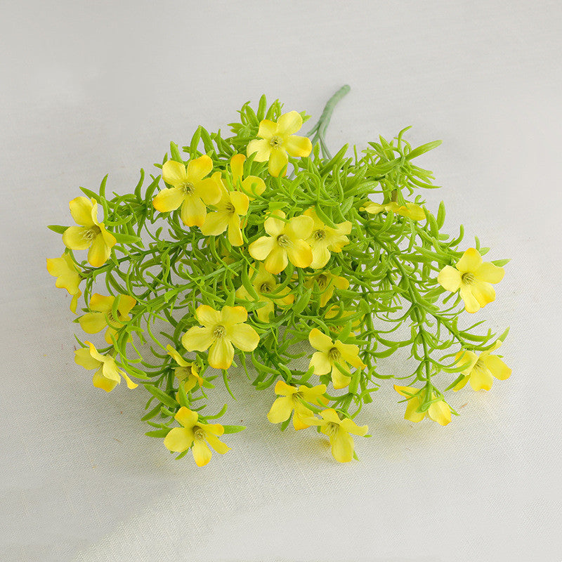 28cm Bouquet de Fleurs Sauvages Artificielles Résistant UV – Aspect Réaliste pour Jardin, Balcon, Terrasse & Décoration Intérieure