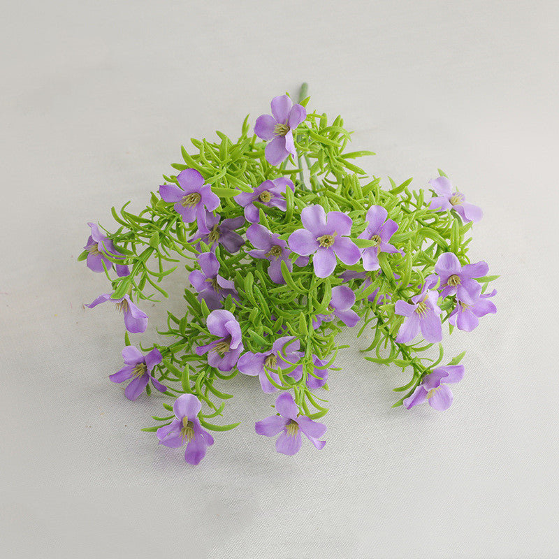 28cm Bouquet de Fleurs Sauvages Artificielles Résistant UV – Aspect Réaliste pour Jardin, Balcon, Terrasse & Décoration Intérieure