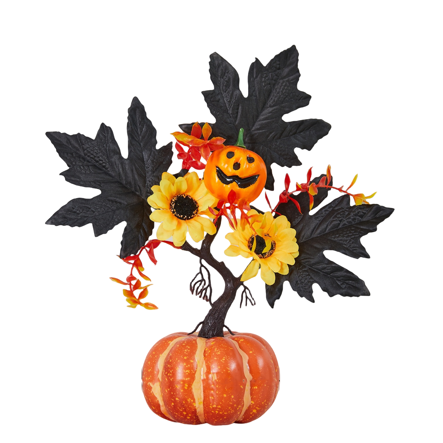 Citrouilles simulées décoration d'Halloween et d'automne