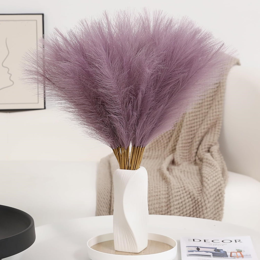 55cm 30 tiges de pampa - Pour des arrangements floraux de mariage, des décorations de fête, de Noël et de maison