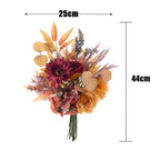 44 cm  Bouquet de roses et de chrysanthèmes d’automne pour les arrangements