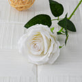 Roses artificielles 50 cm au toucher réaliste – Fleurs douces effet velours à longues tiges
