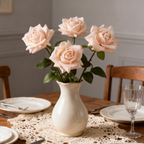 50 cm Gros vente de roses artificielles Touch Real hydratées