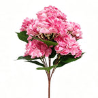 60cm Hortensia Artificielle Touché Réel Résistante UV – Fleur Fausse pour Extérieur, Jardin & Balcon