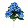 60cm Hortensia Artificielle Touché Réel Résistante UV – Fleur Fausse pour Extérieur, Jardin & Balcon