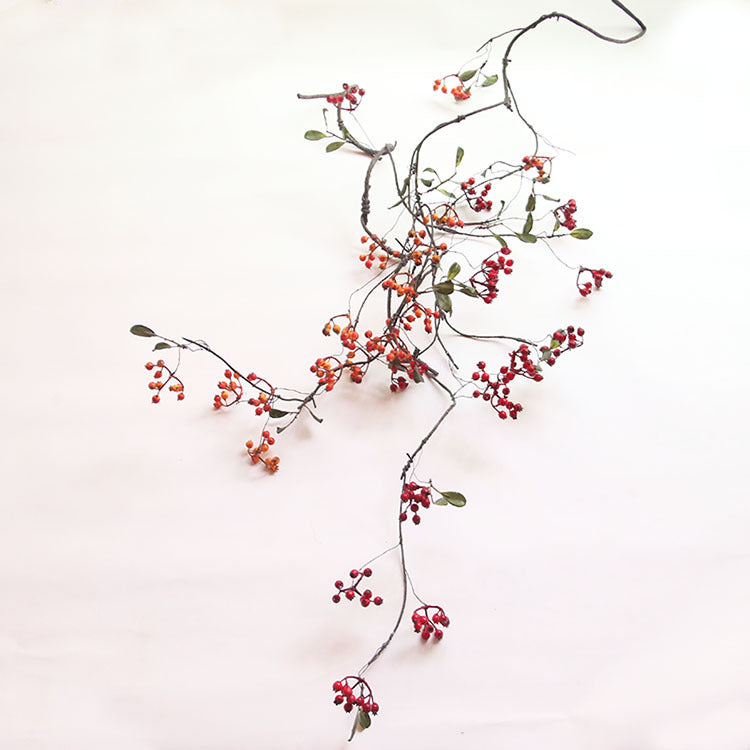 Guirlande de vigne artificielle en mousse, 130 cm, décoration murale élégante pour intérieur